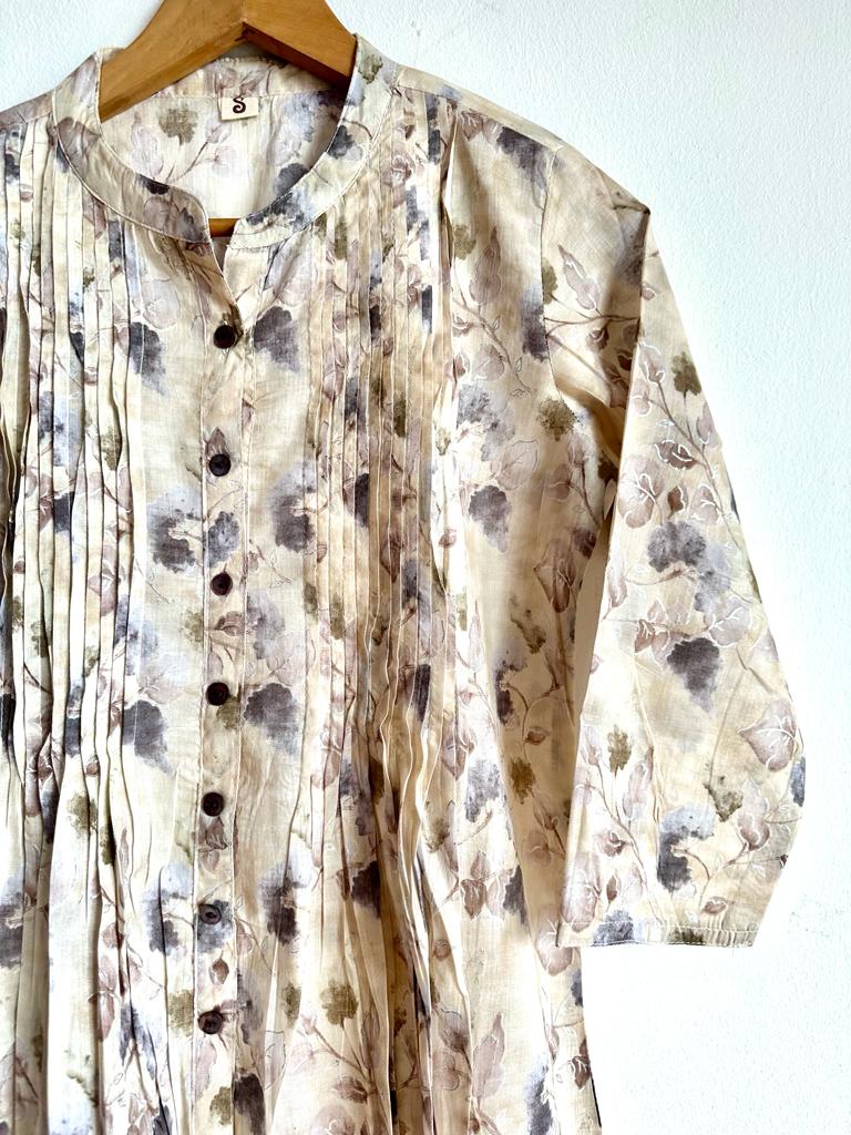 Pure Cotton Ladies Top in Brown and Black for women, buy now in Singapore