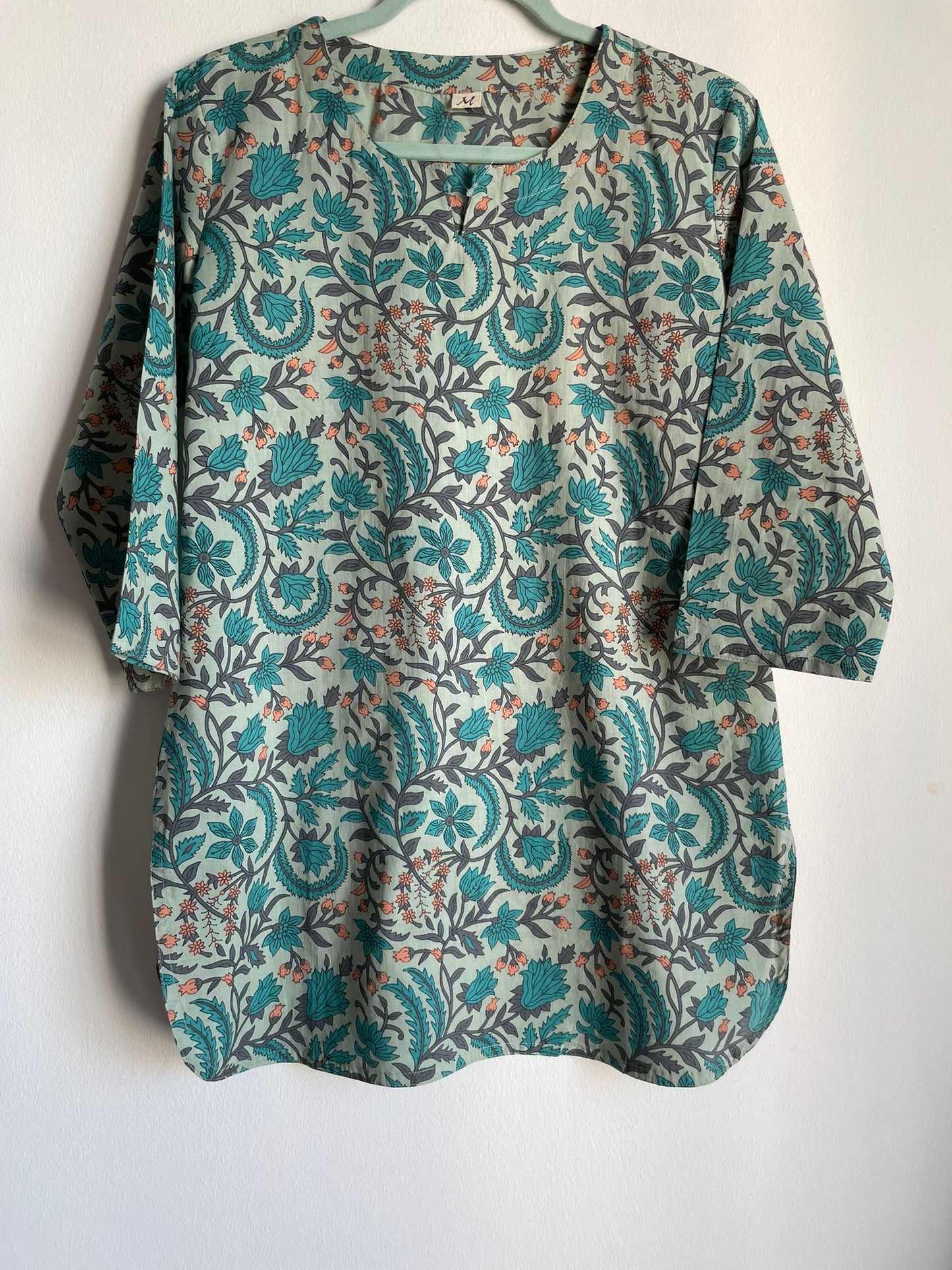 Loungewear handmade from 100 percent cotton and comes with a mask