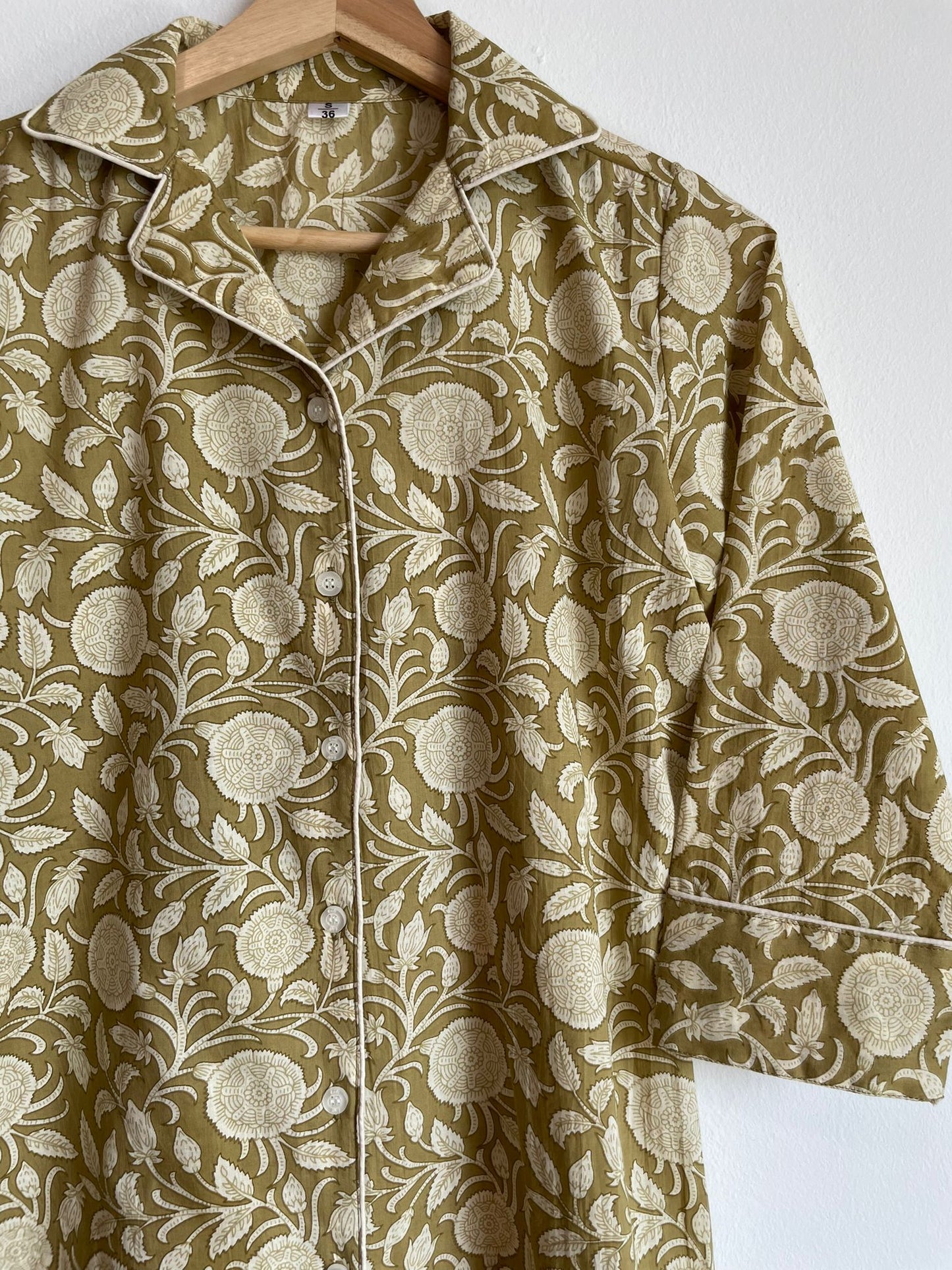 Best quality and handmade brown colored lounge wear for women, shop now at amaalya