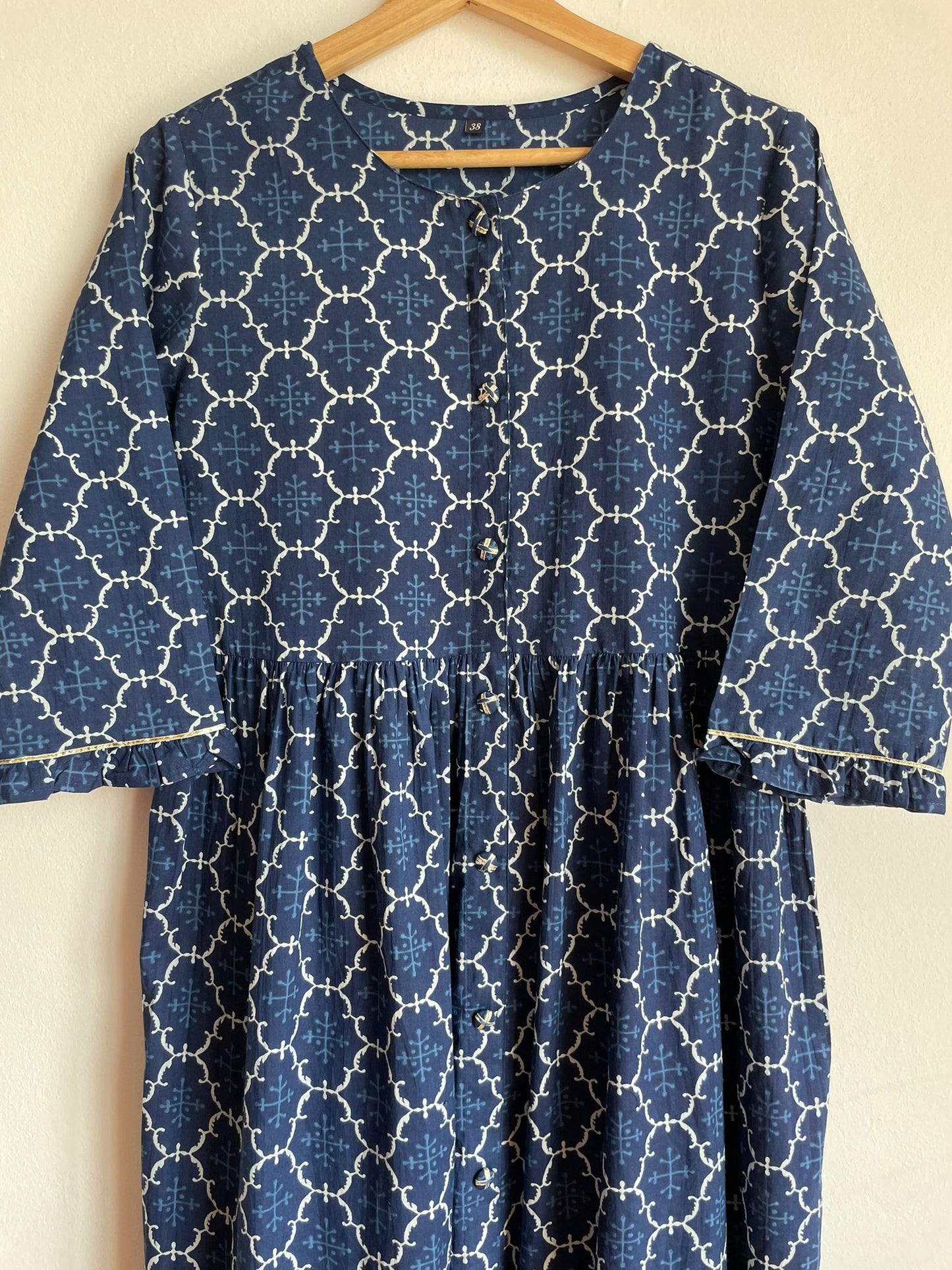 High quality and affordable blue maxi dress for women, handmade shop now in singapore
