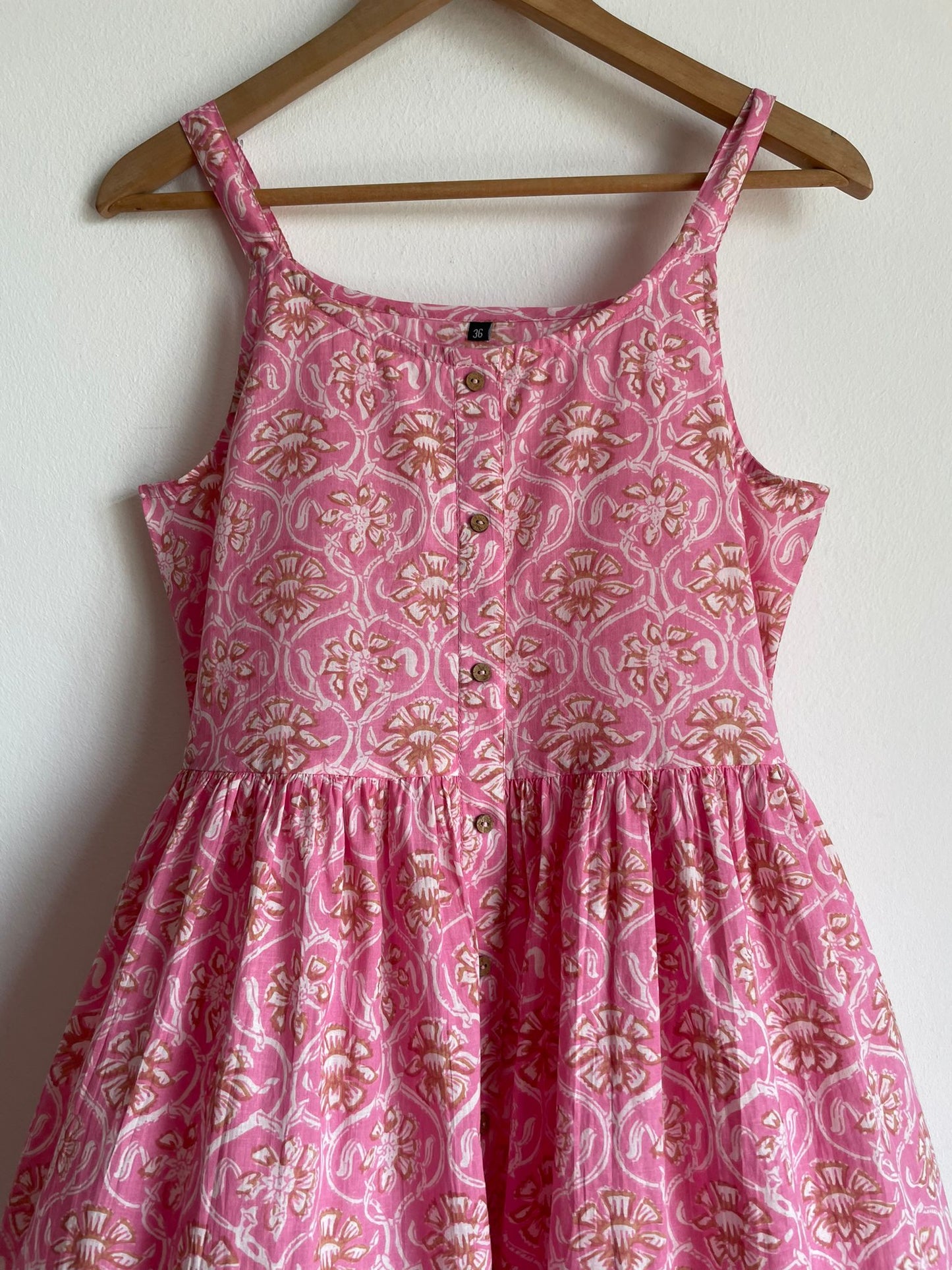 shop now in Singapore, cotton noodle strap dress for women in Singapore