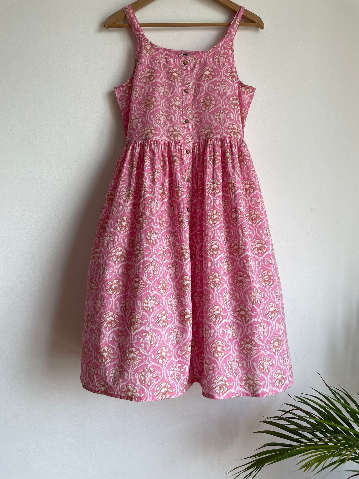 casual noodle strap handmade dress for women, buy now in Singapore