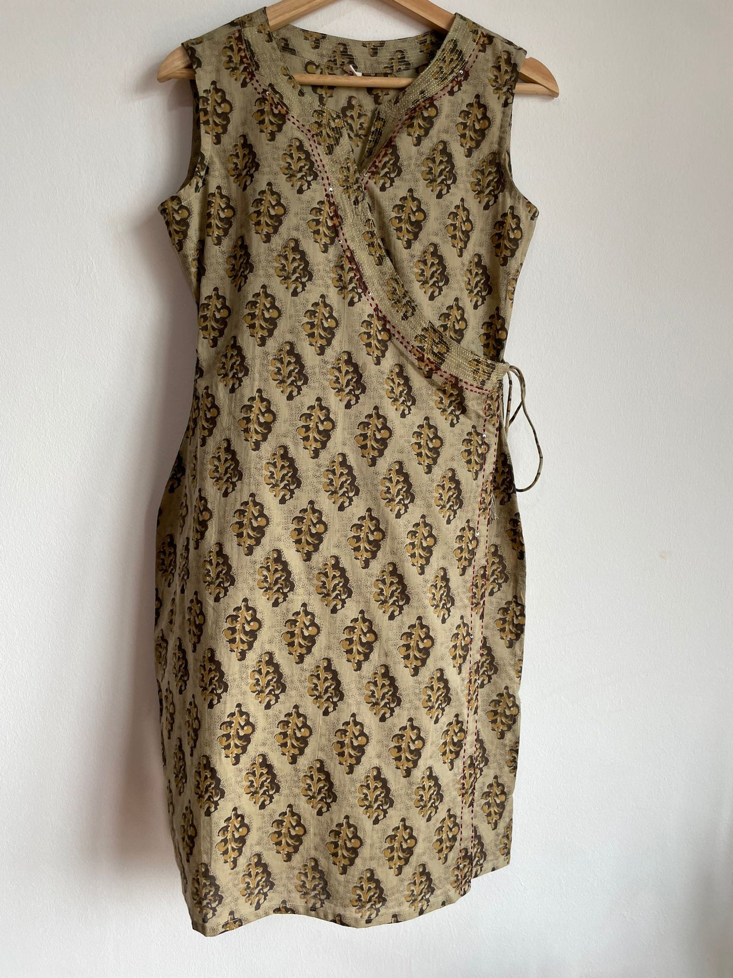 handmade elegant wrap around dress for women, buy now in singapore
