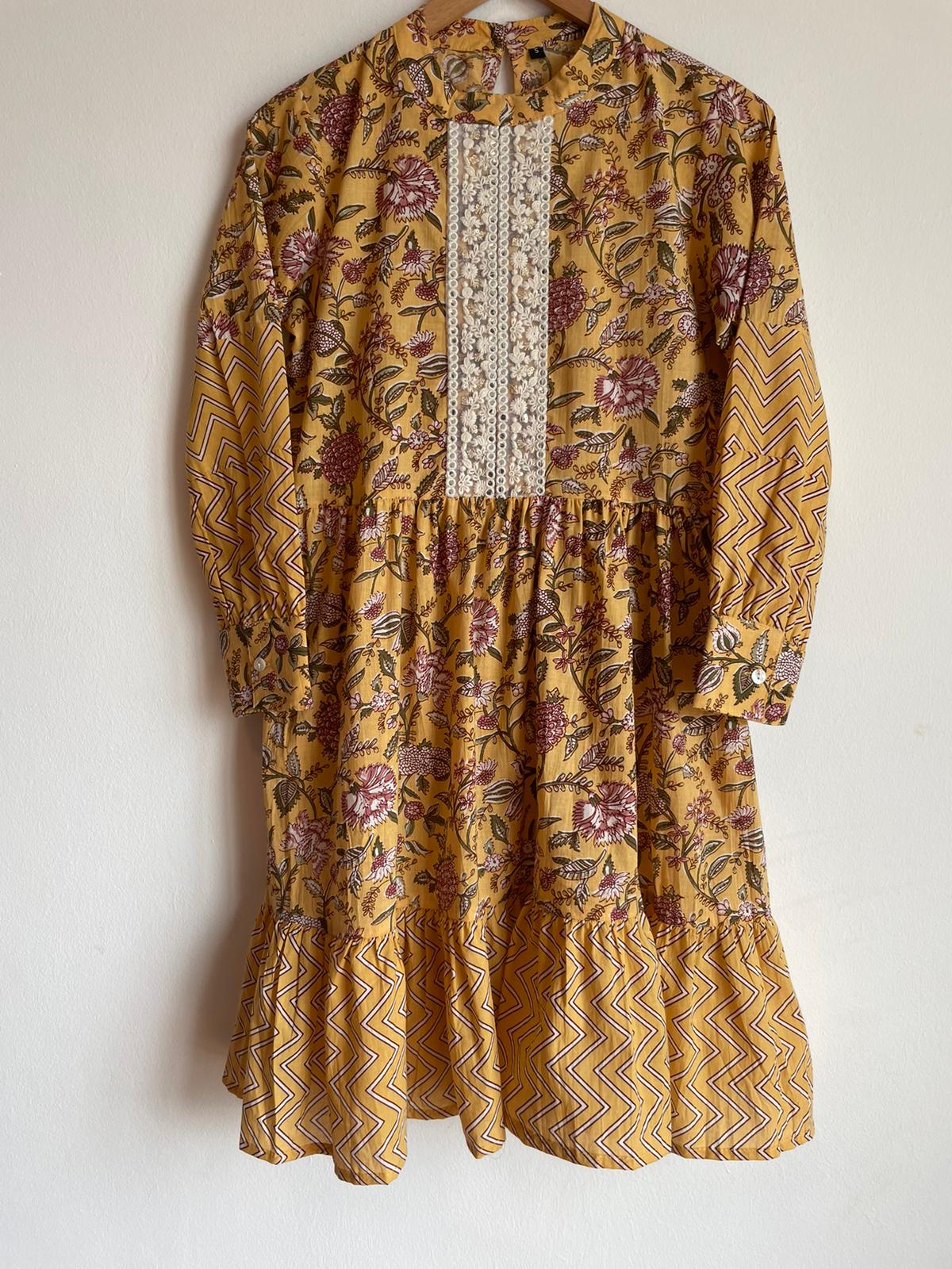 Lacey Midi - Yenning Yellow