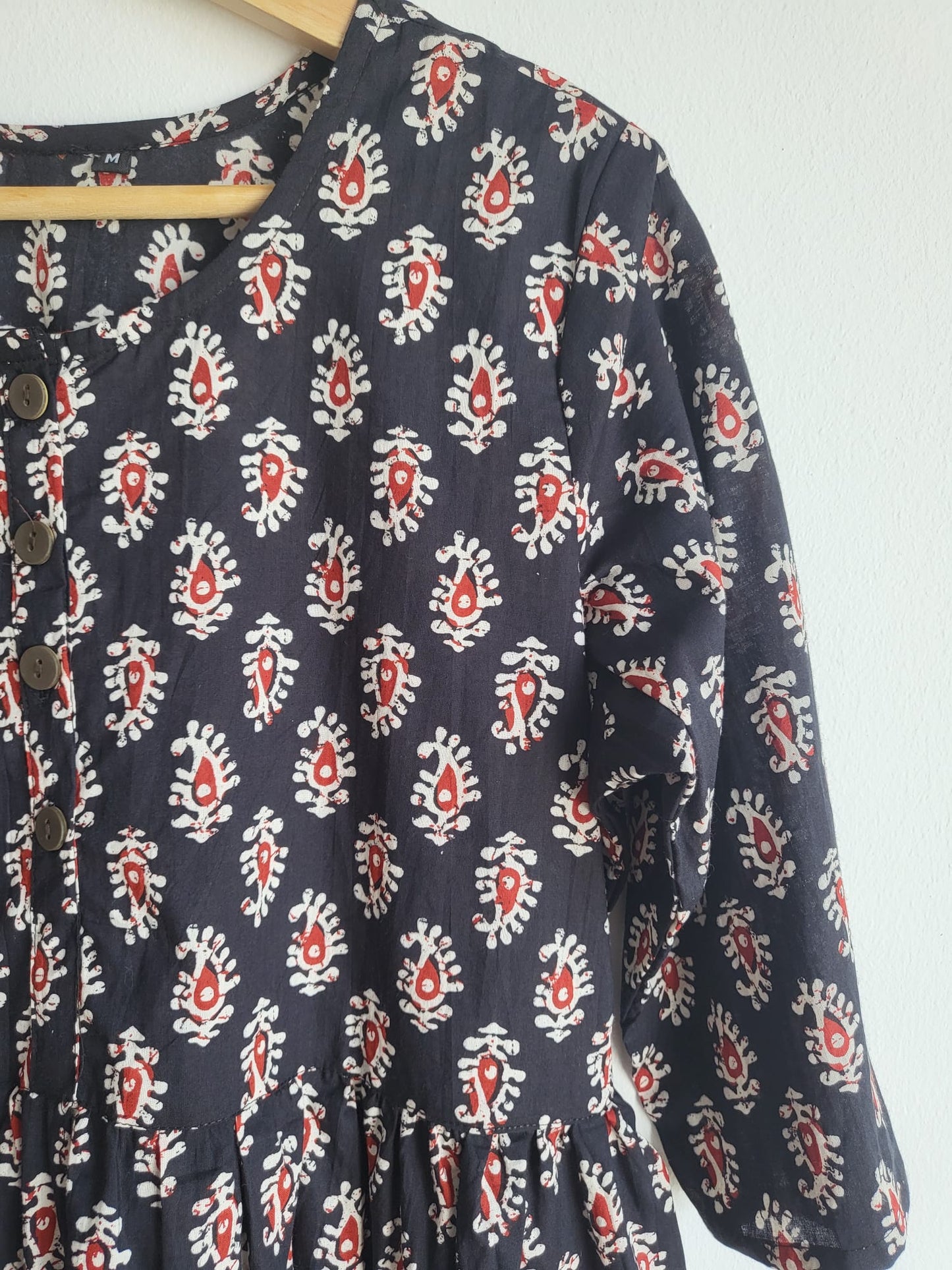 Top for the women who are incharge. Best quality cotton and affordable. Made in india by hand