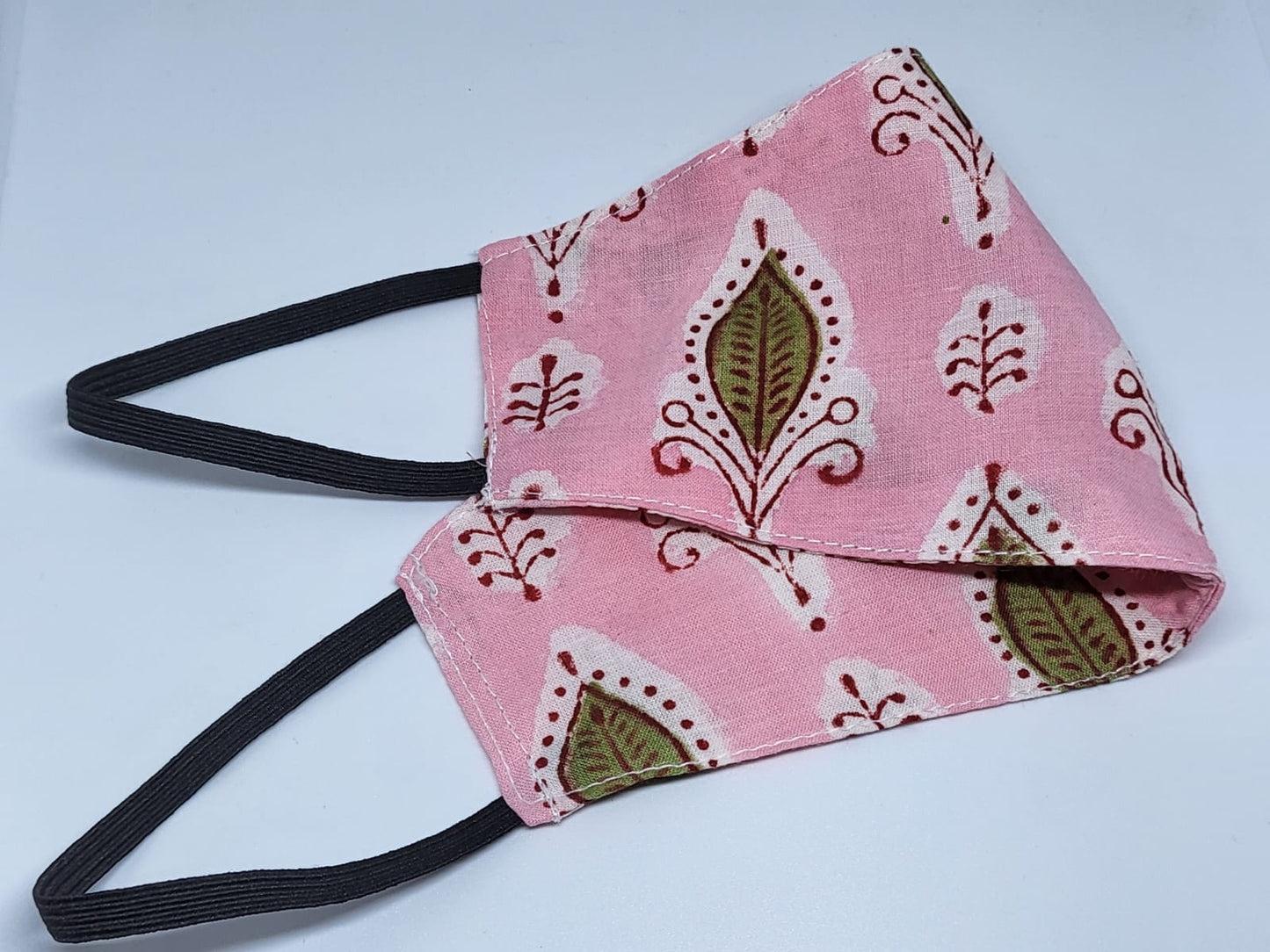 Pink dress with matching mask for women, available in Singapore