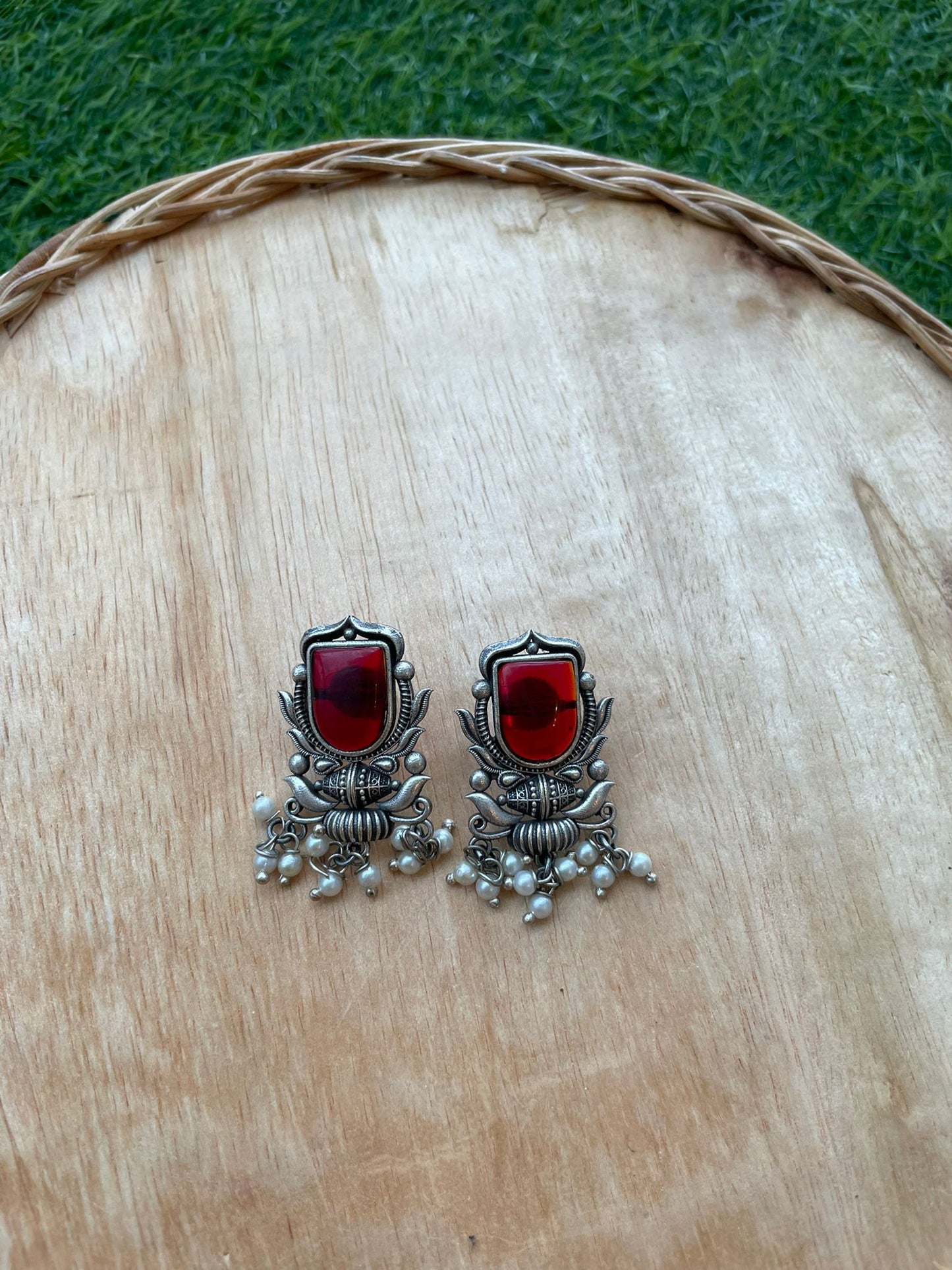 Indian earrings for women in Singapore. handmade