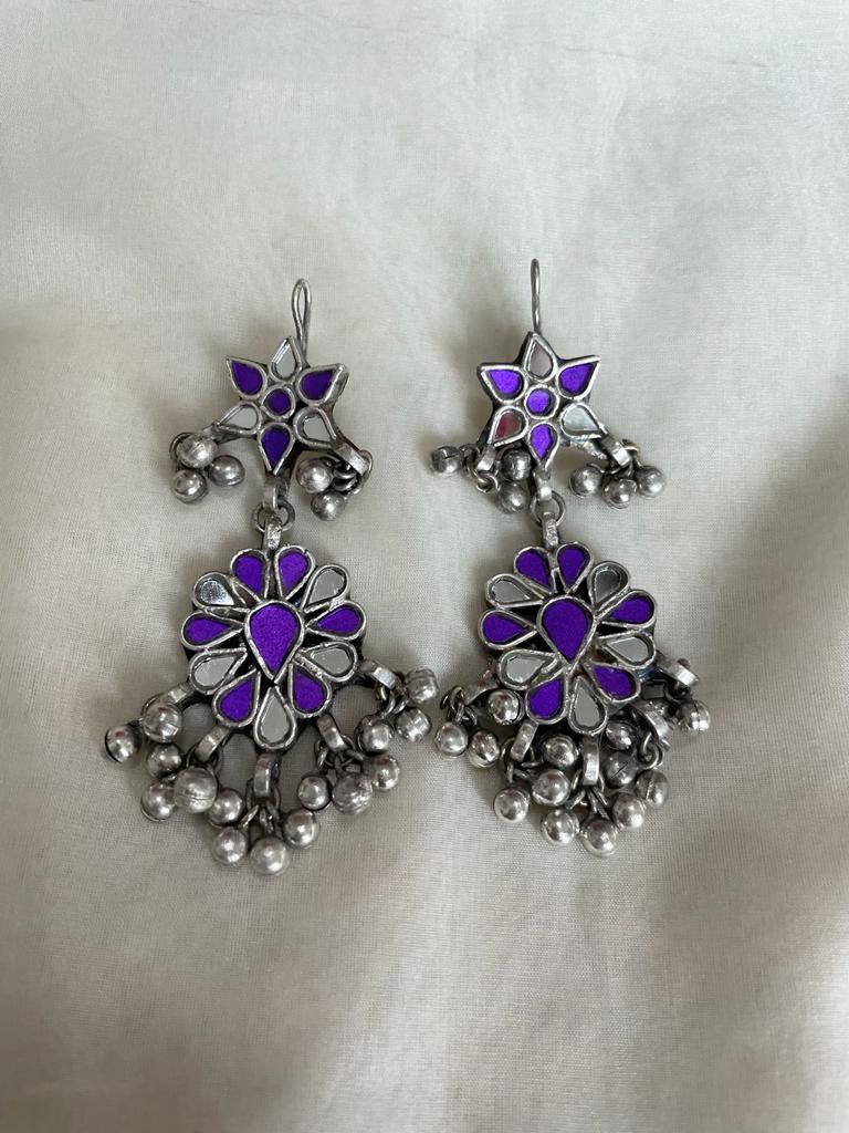 Earring - Cornu (Multiple Color Options)