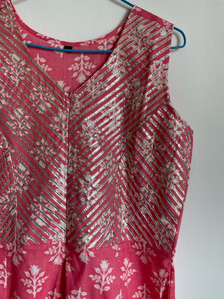 Festive Jumpsuit - Pink