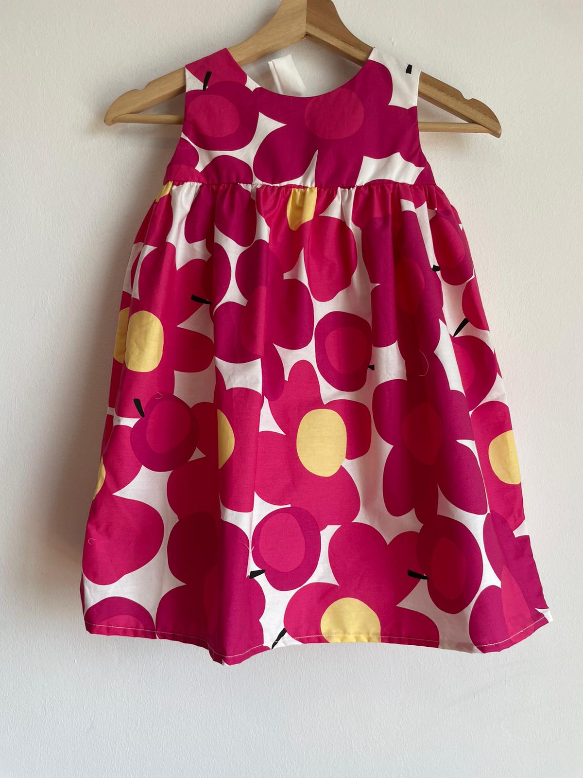 Red frock for deals 4 year girl