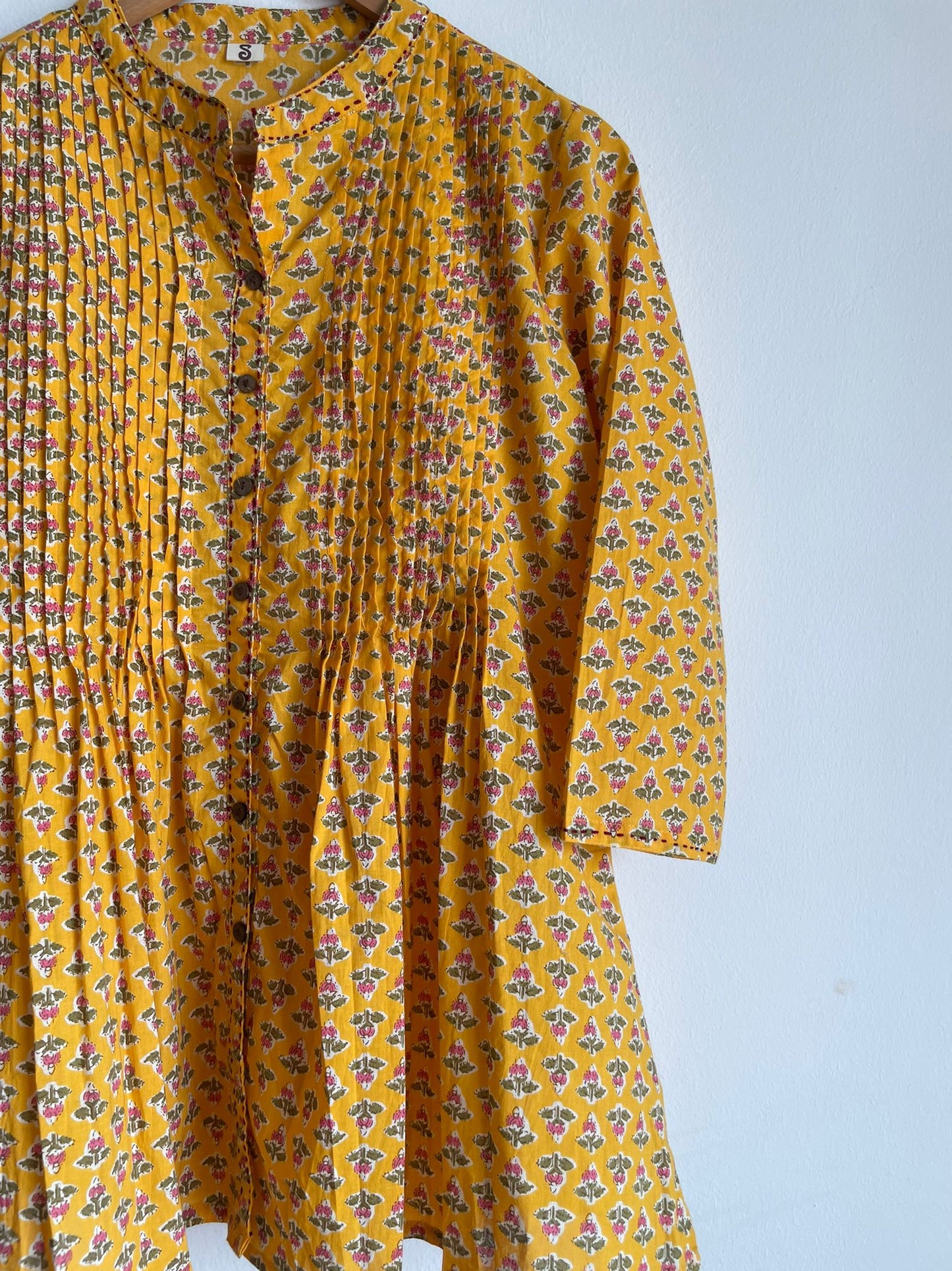 cozy, comfortable and casual cotton yellow top for women, shop now in Singapore