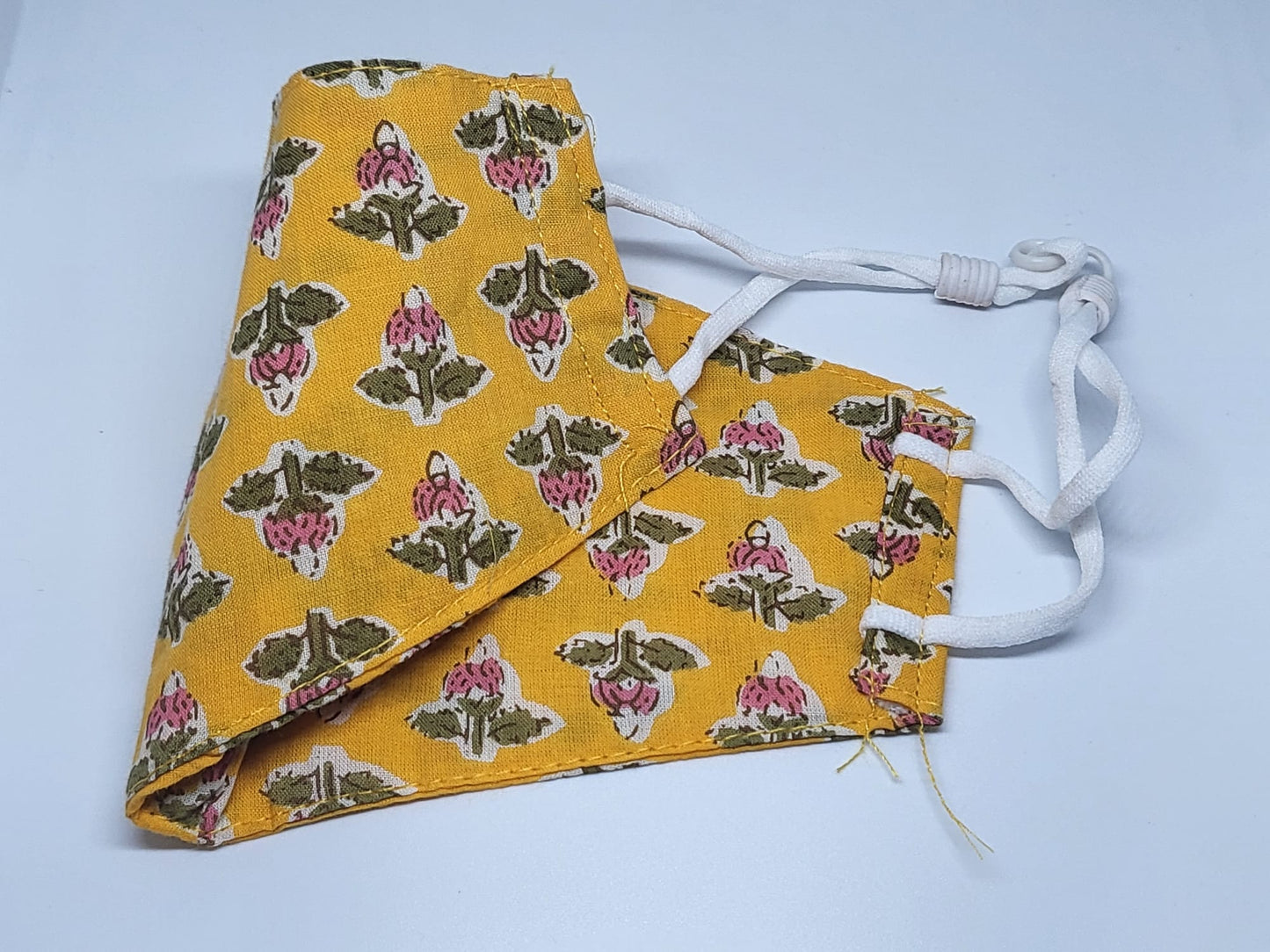 Cotton mask for women with Top