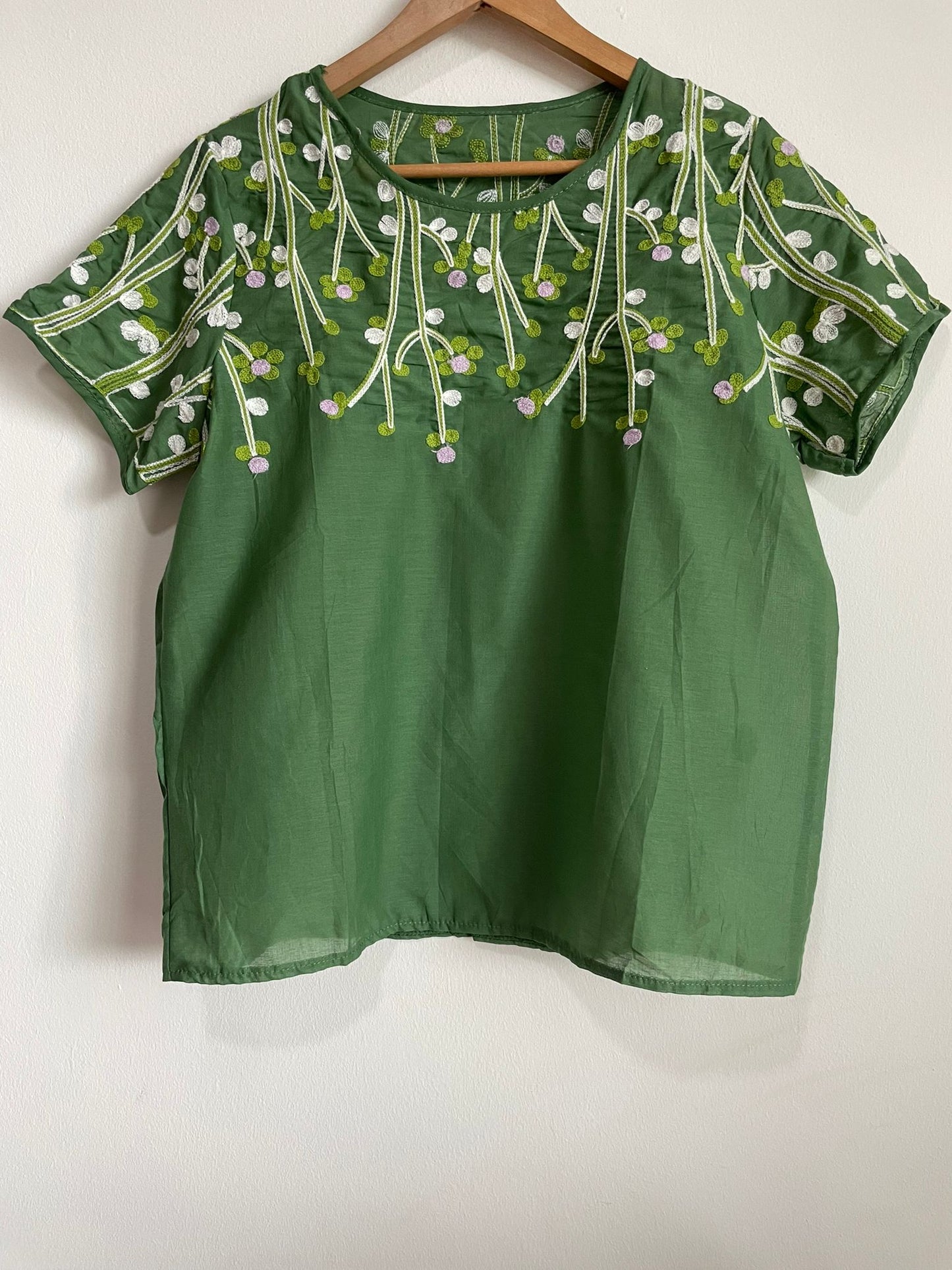 Embroidered Top - Melo (Multiple Color Options)