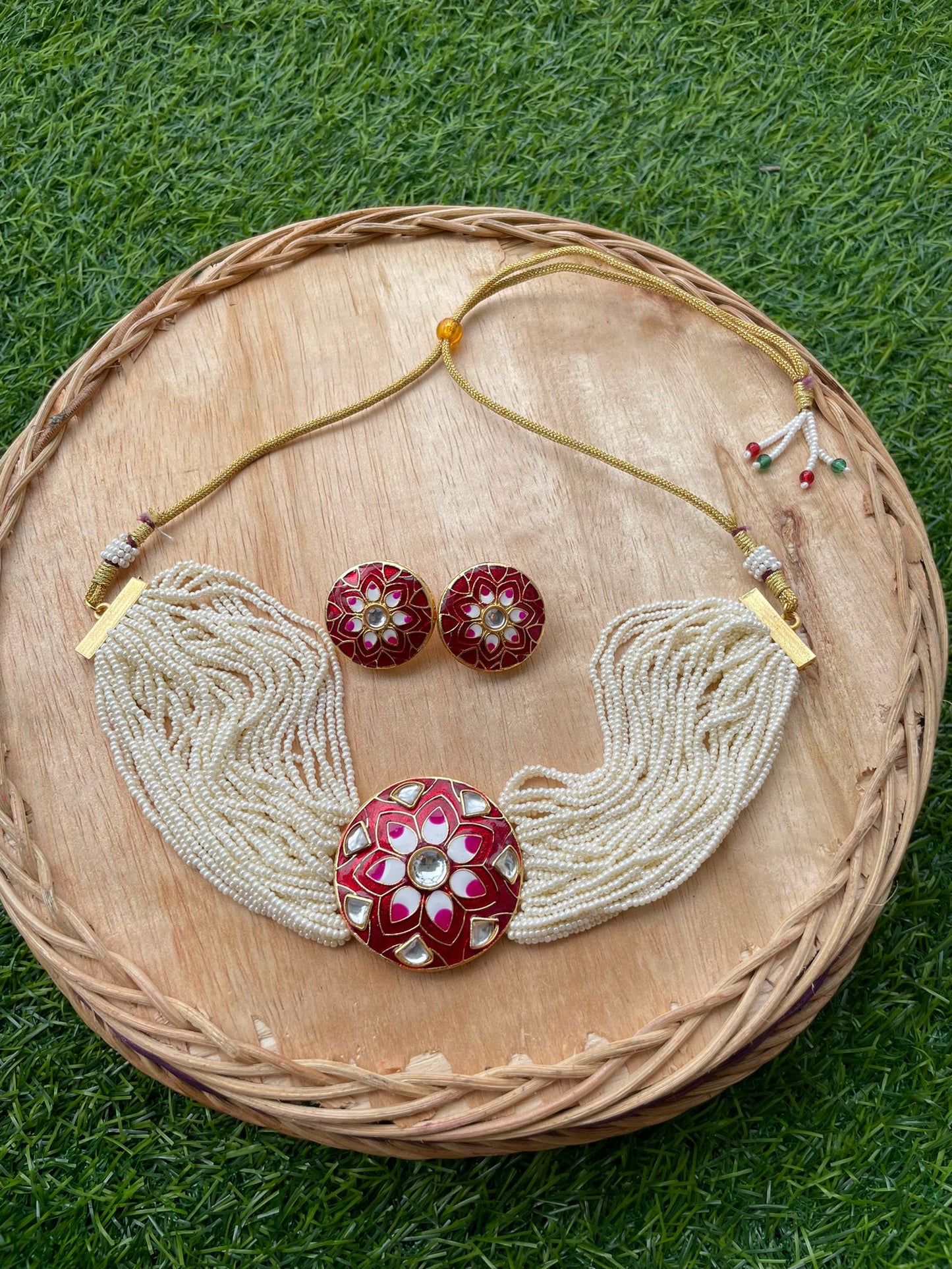 Choker Set - Laher (Multiple Color Options)