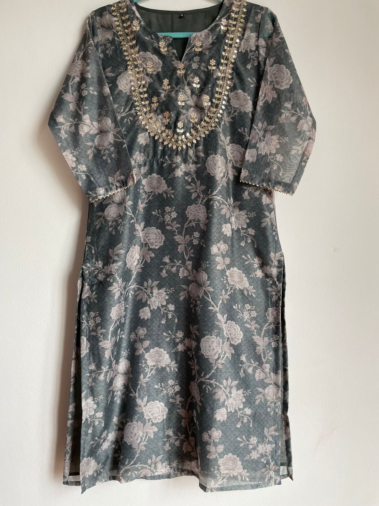 Chanderi Silk Suit - Aboli