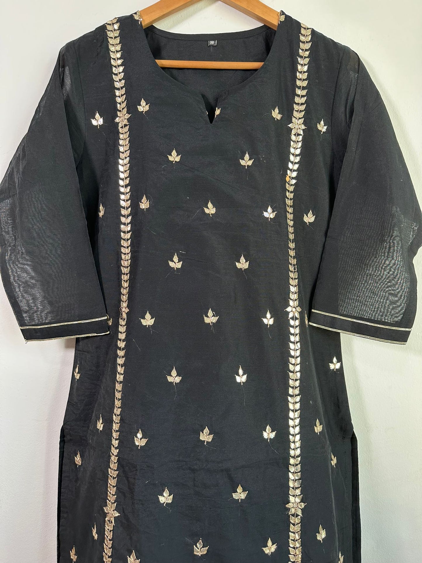 Handmade and affordable Pure Silk Stitched Suits in Black and White for women, buy now in Singapore