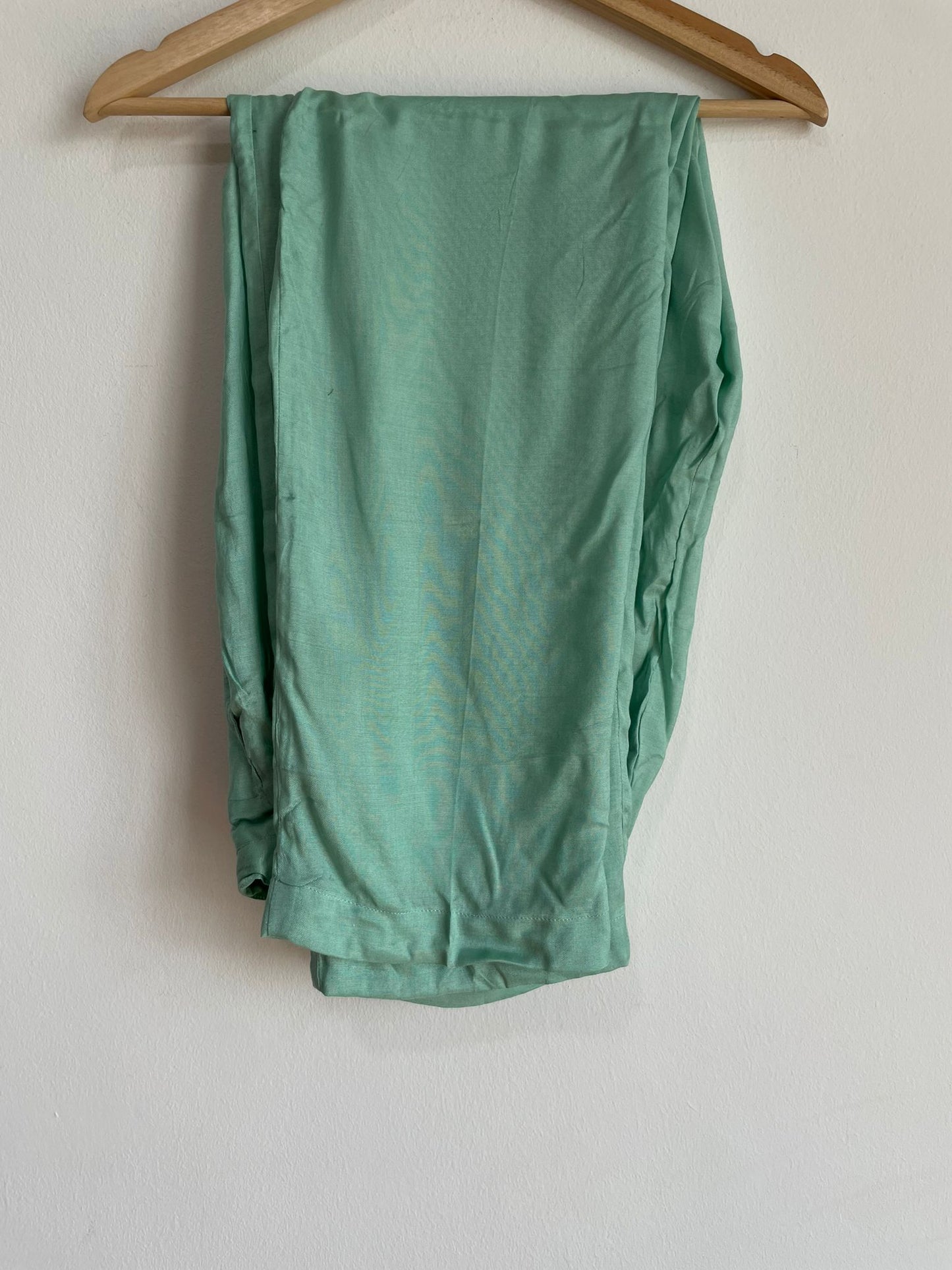 Light green suit set with dupatta and pants for women in singapore