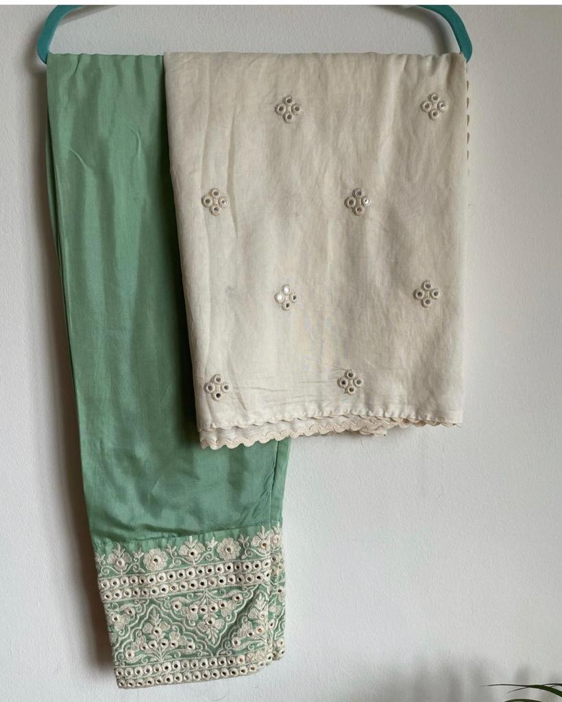 Bright green colored suit for women, available in Singapore. Free and Fast delivery
