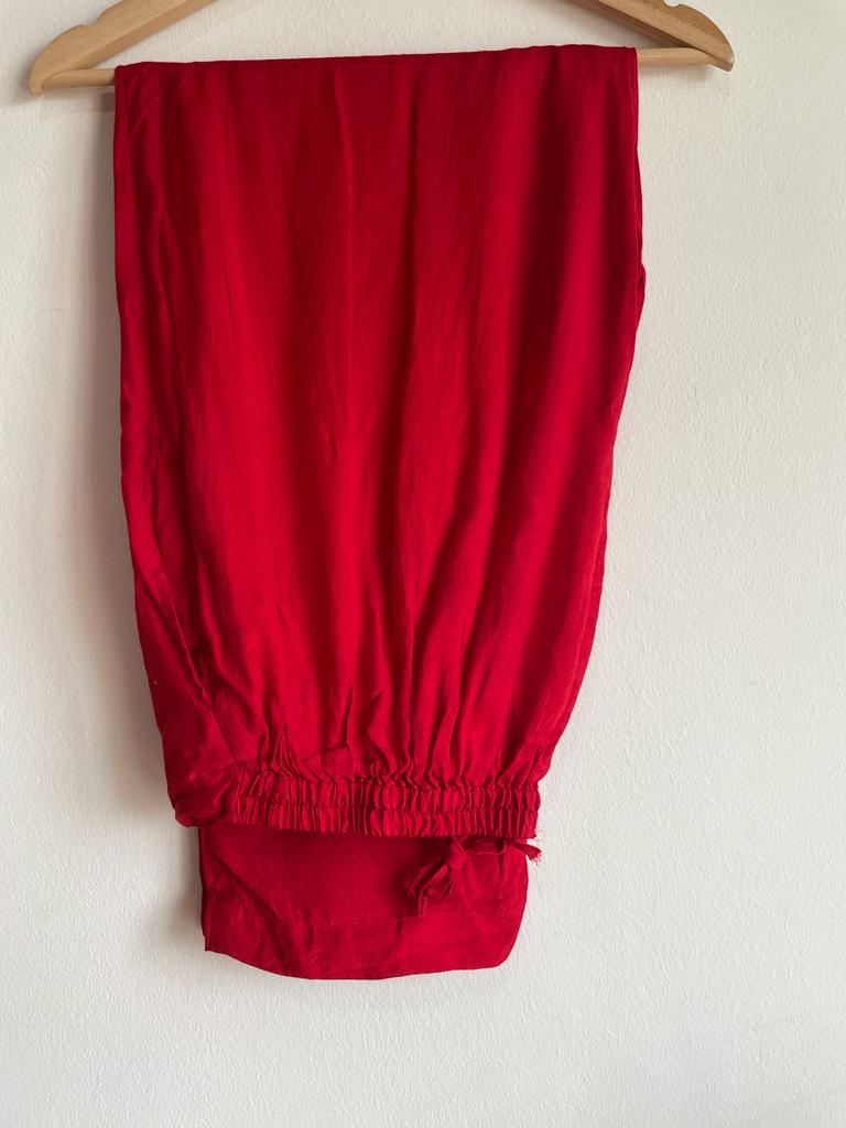 straight pants with malaysian hari raya festive wear for women, shop now in Singapore