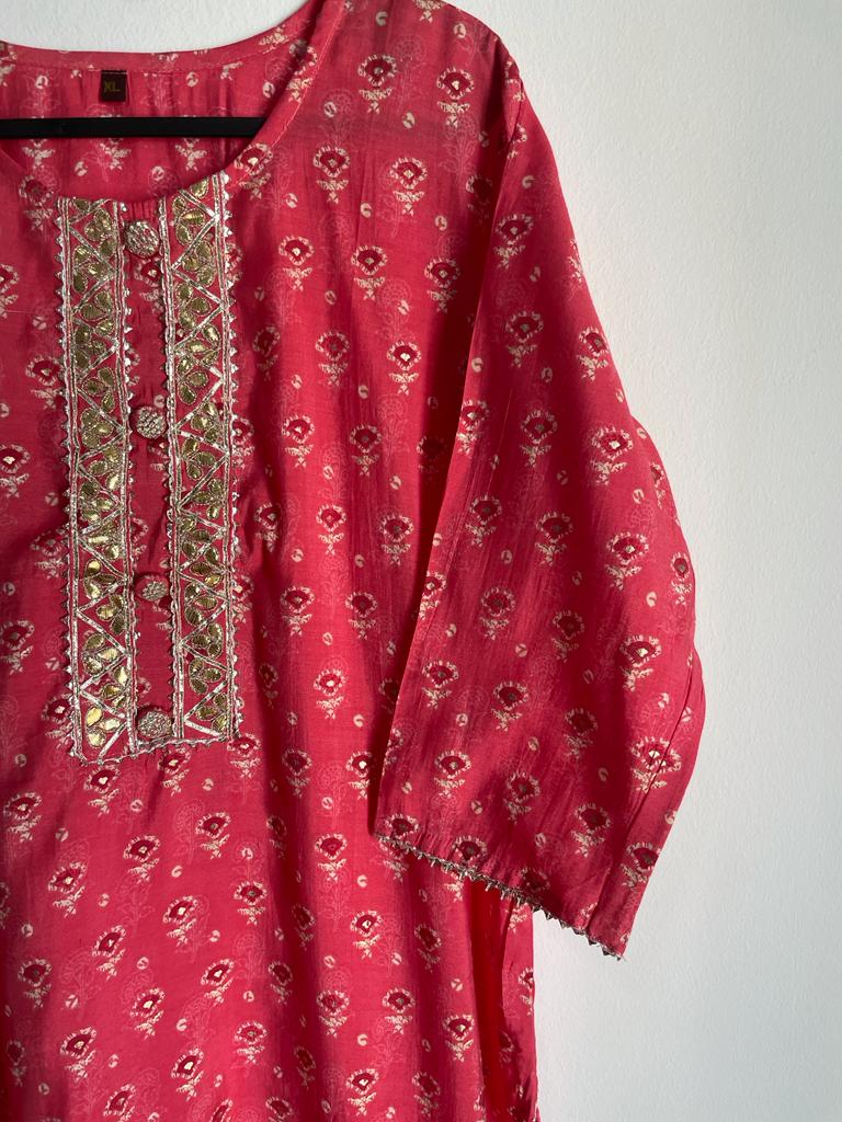 Cotton Silk Suit