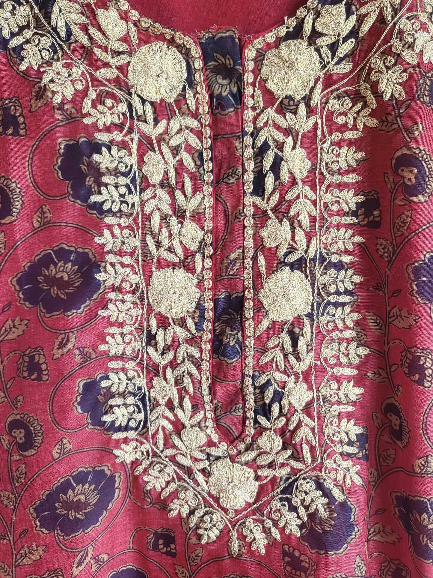 elegant chanderi silk suit for women, who love to wear indian ethnic
