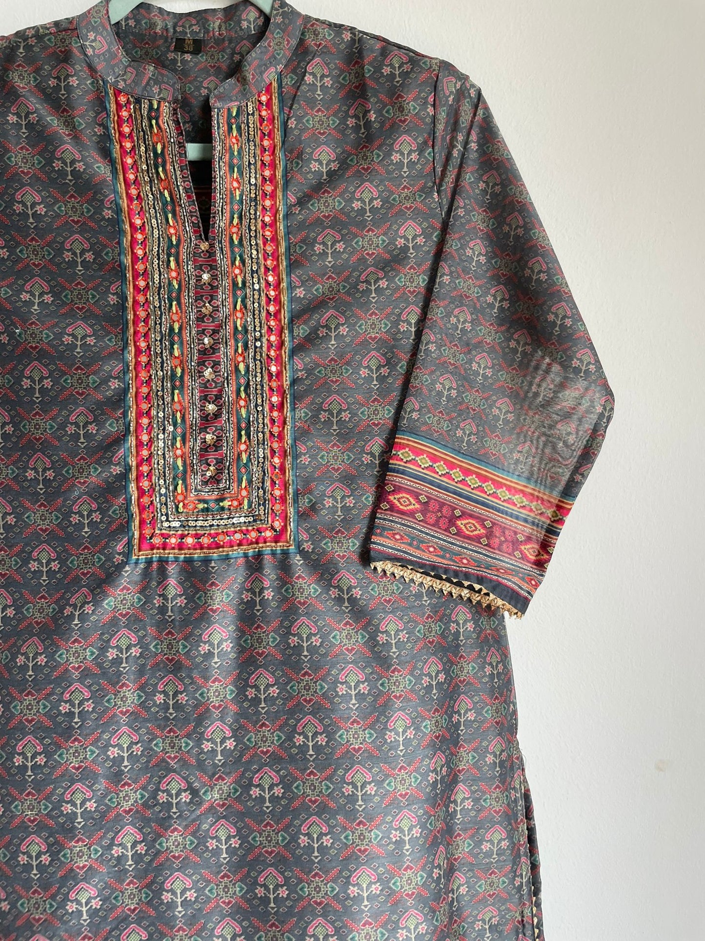 Chanderi Silk Suit - Hirak