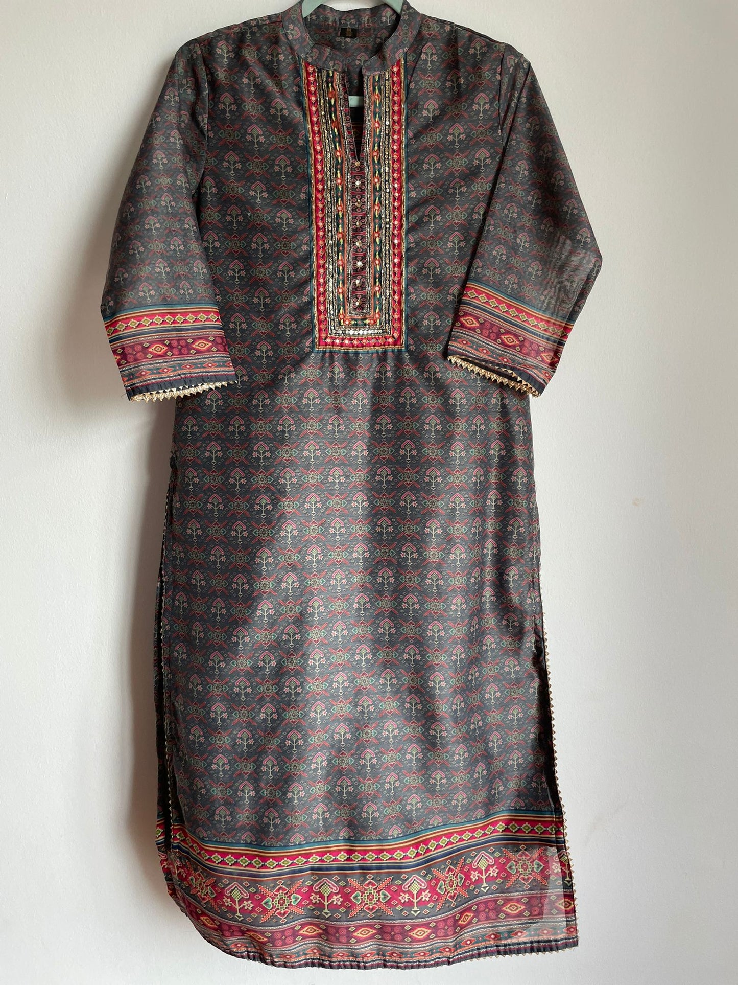Chanderi Silk Suit - Hirak