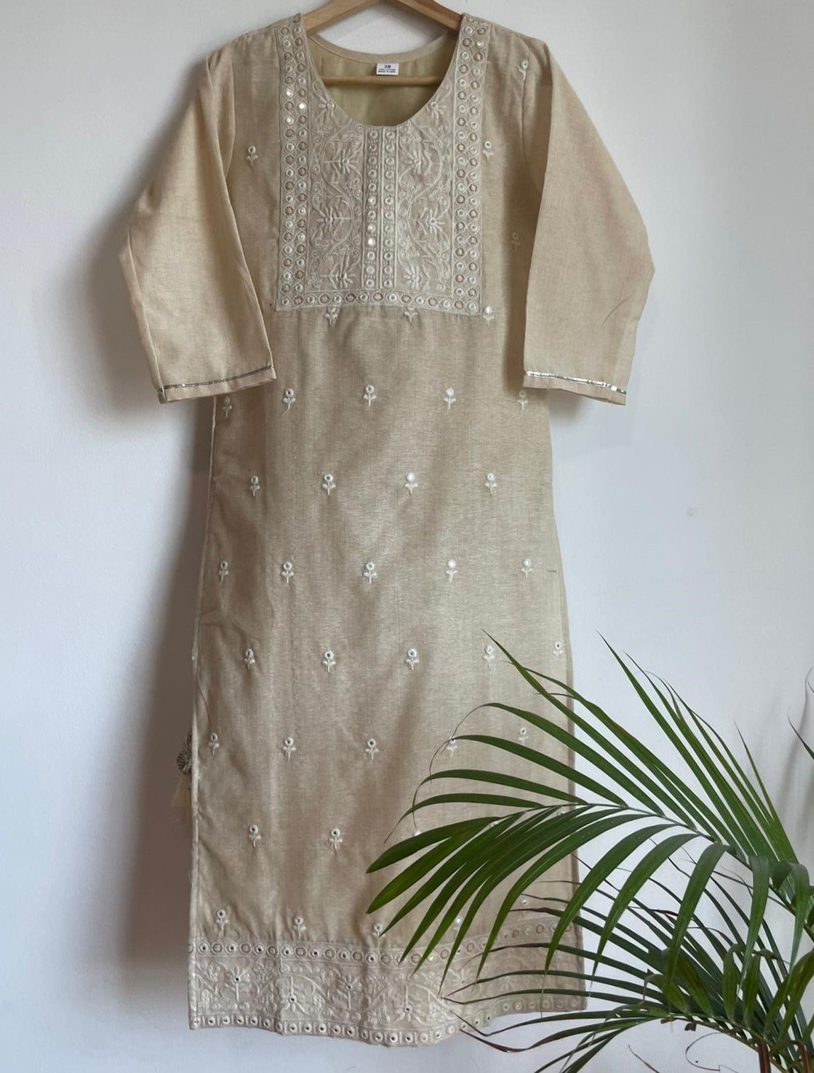 Indian cotton ethnic wear outfit for women. ideal for eid and diwali