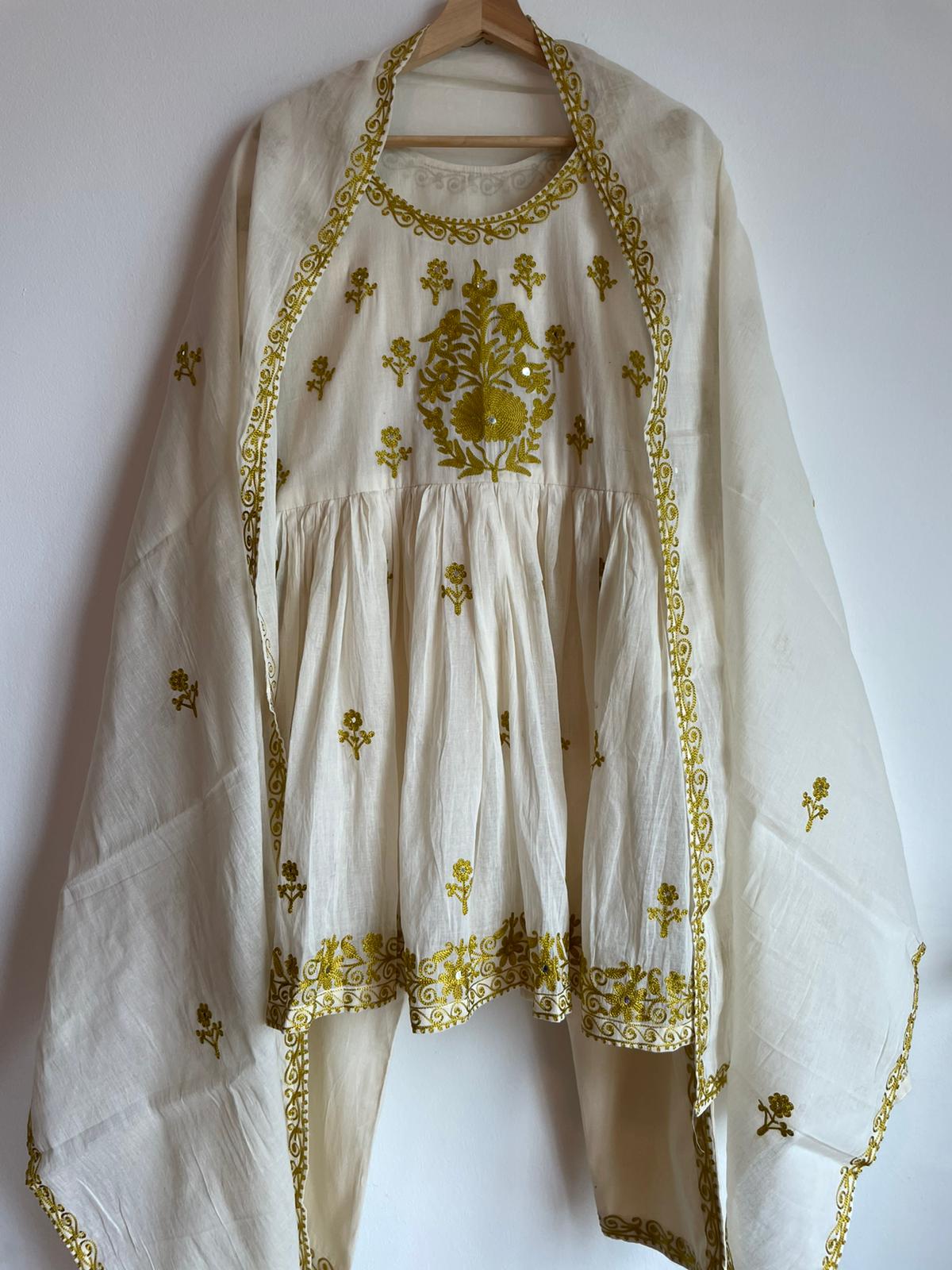 three piece silk suit for women, shop now in singapore