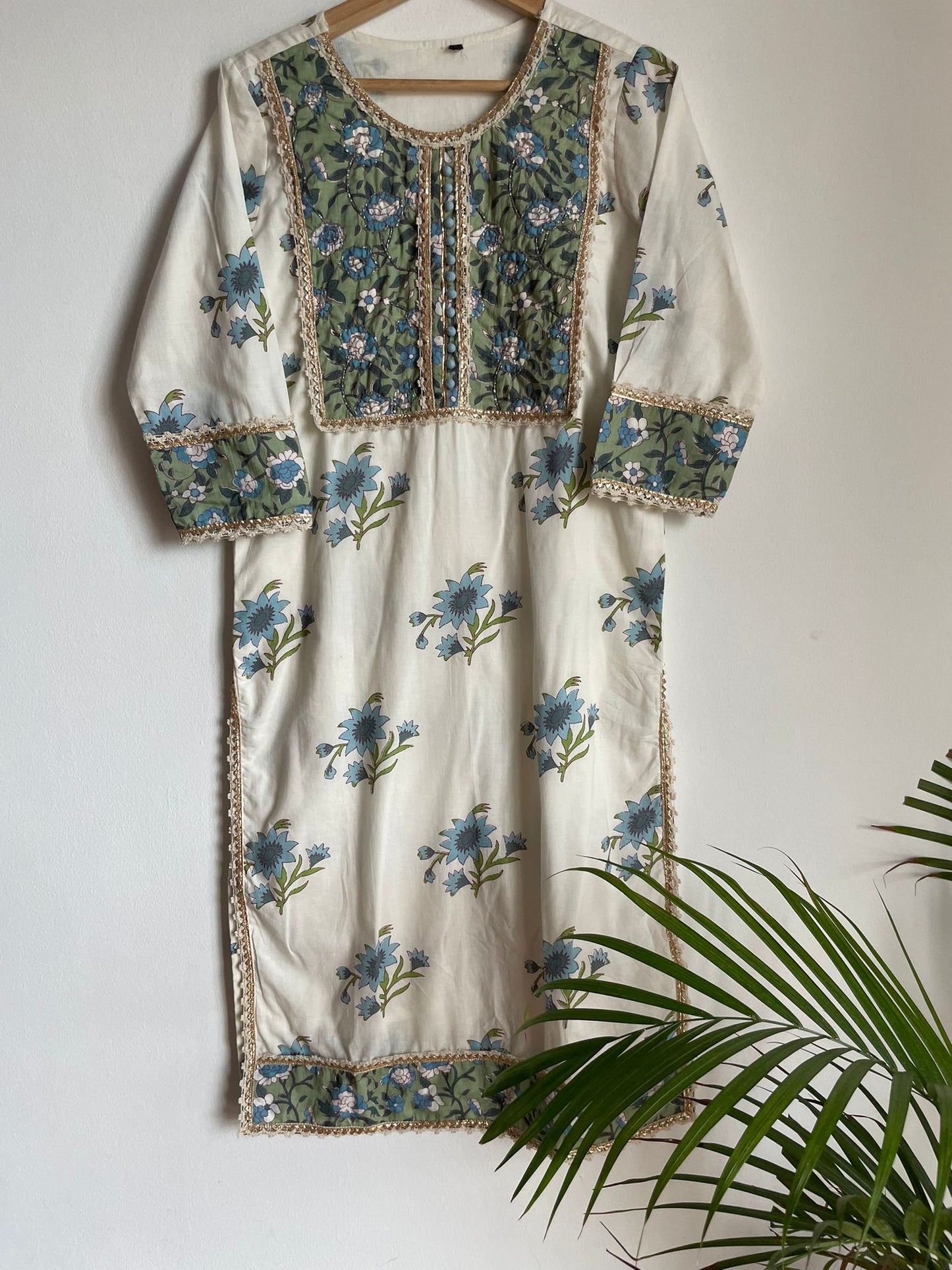 Festive white suit set for women with matching dupatta and pajamas