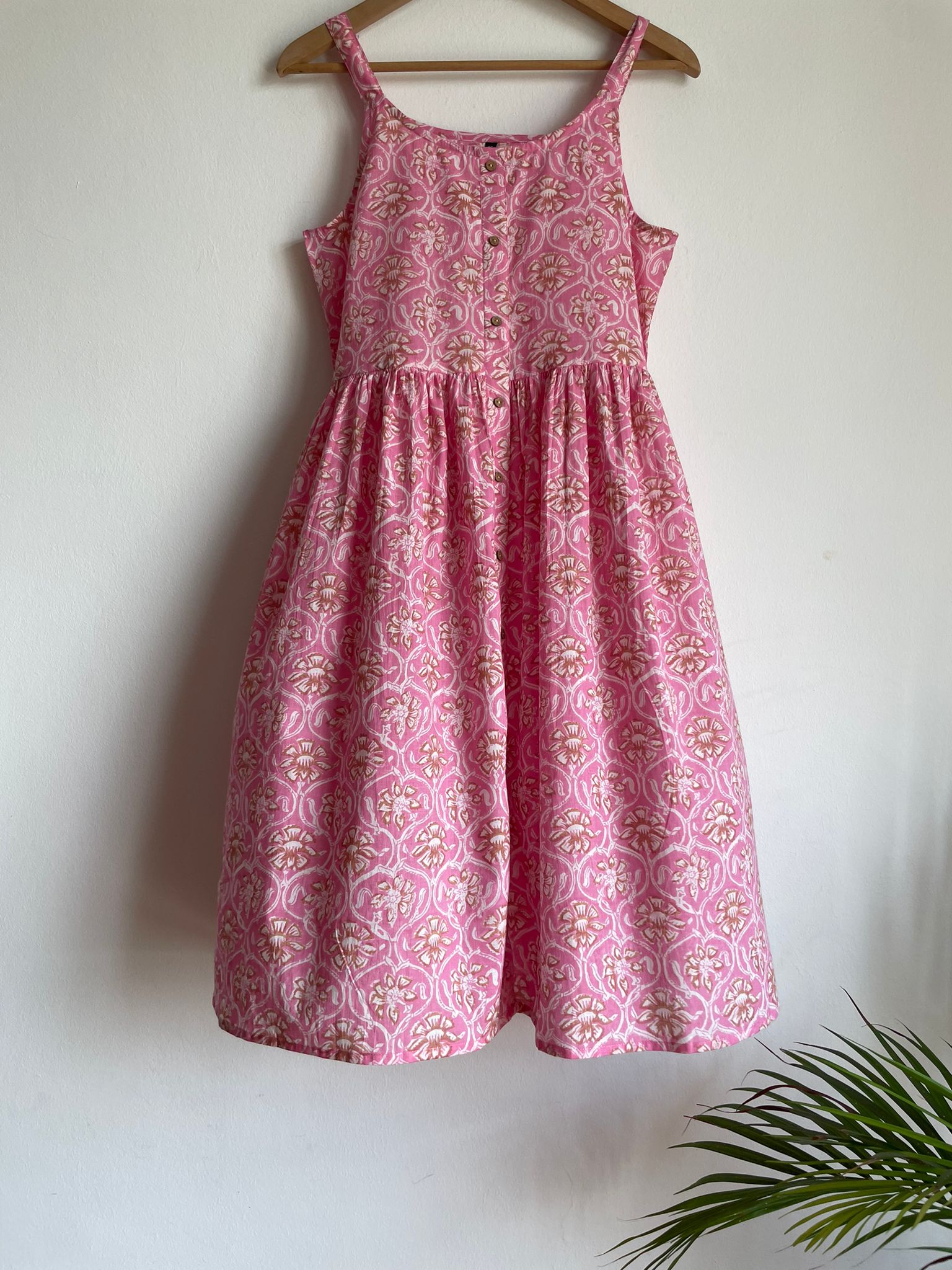 casual noodle strap handmade dress for women, buy now in Singapore