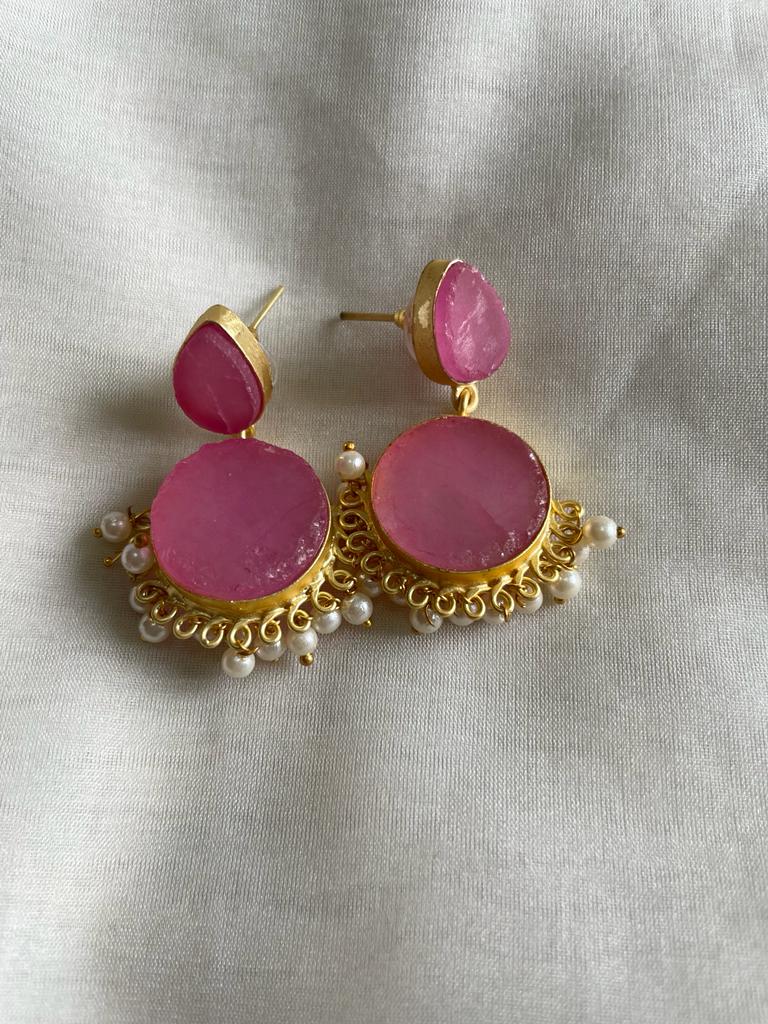 light pink earring for women, shop now in SIngapore