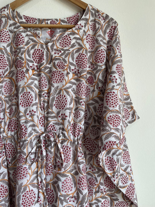 handmade, elegant and affordable cotton Kaftan/kimono for women, shop now in singapore