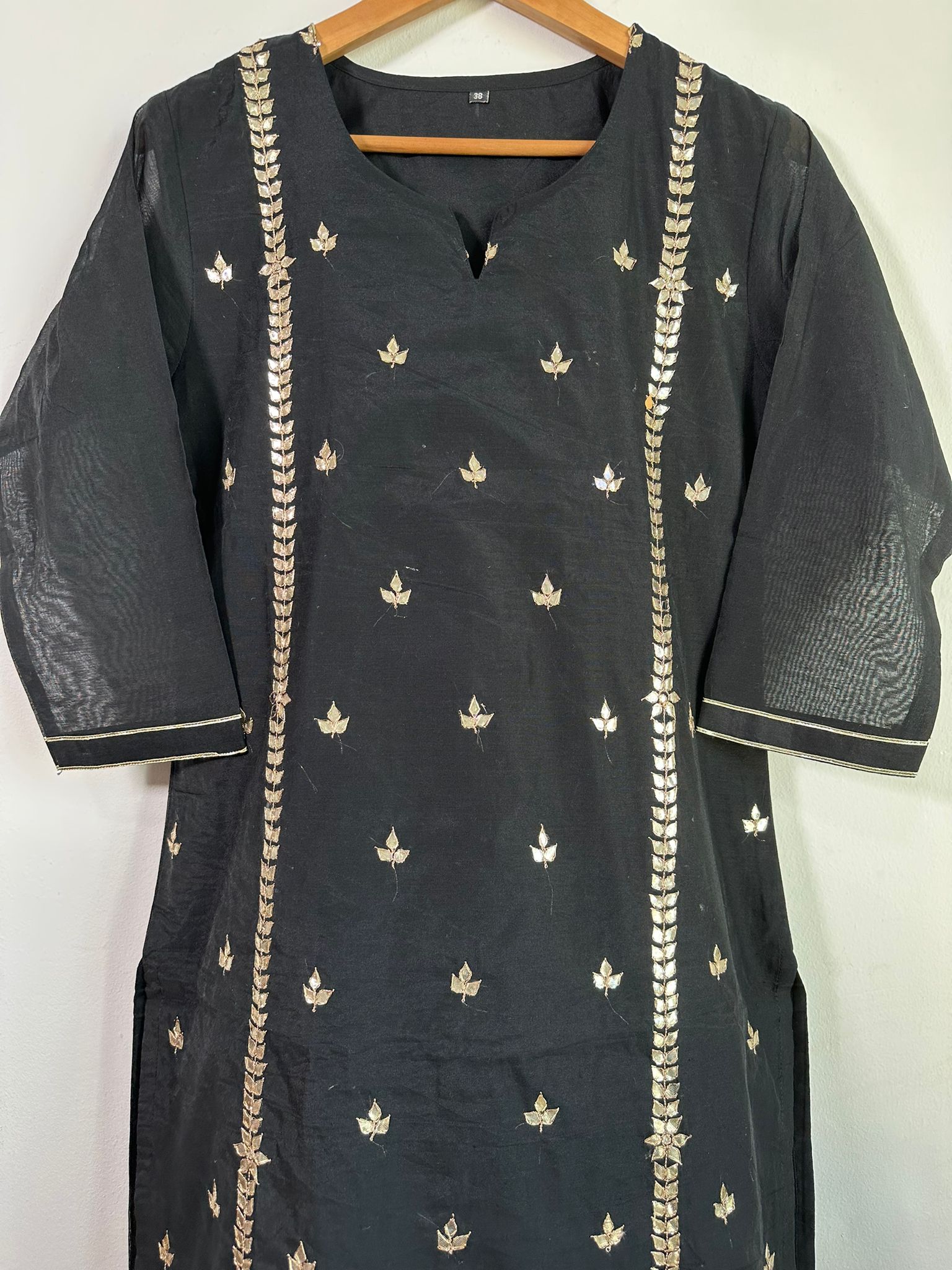 Handmade and affordable  Pure Silk Stitched Suits in Black and White for women, buy now in Singapore